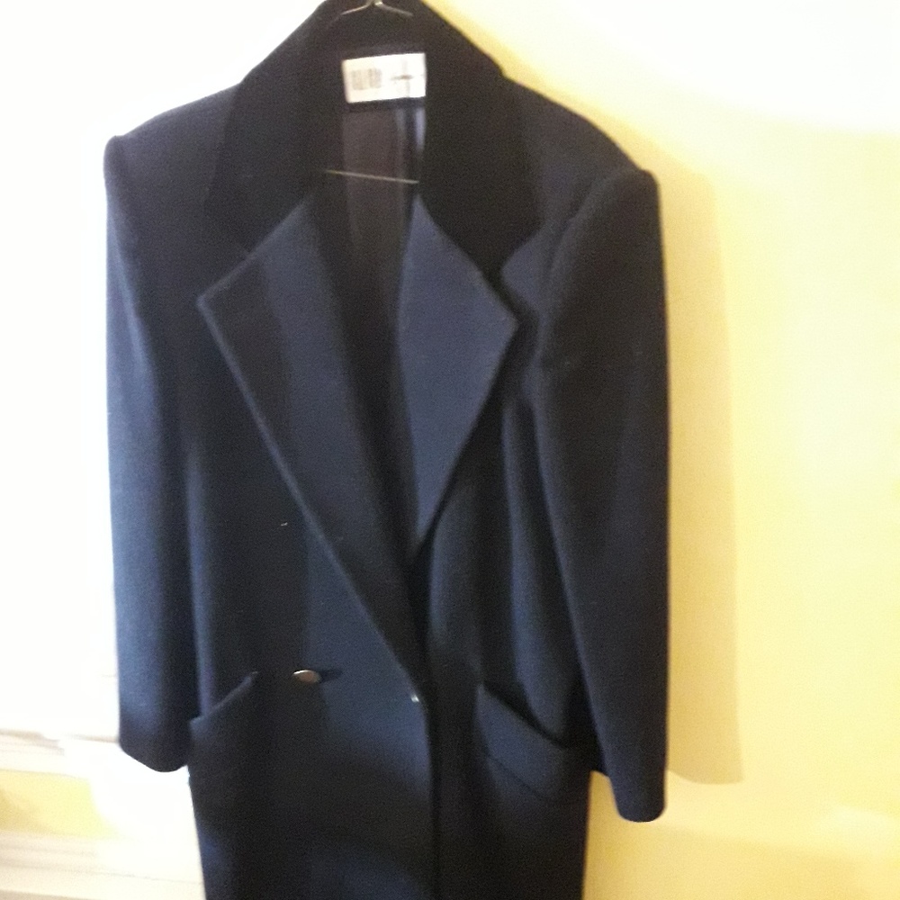 Bill Blass Men Trench Coat wool blend